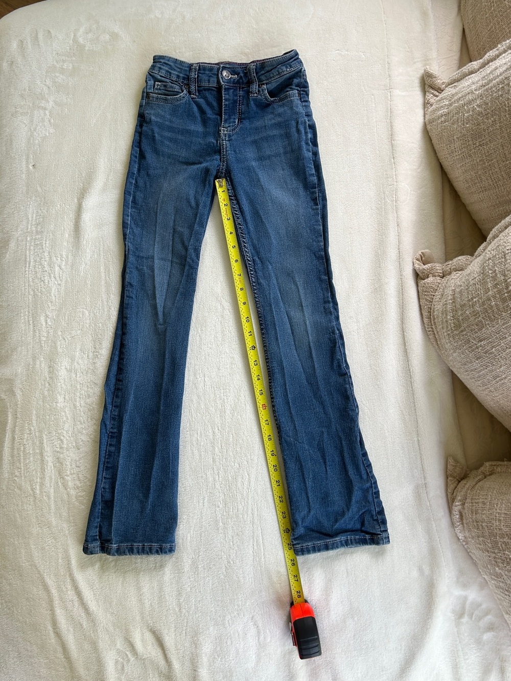 Wrangler kids dark blue straight-leg jeans